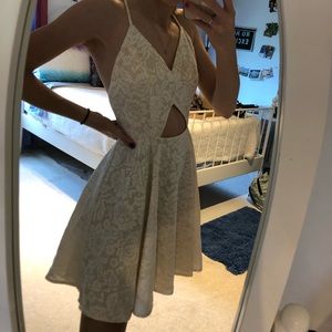 Lace spring dress